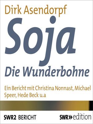 cover image of Soja--Die Wunderbohne